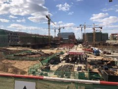 萬科翡翠新都會項目CFG樁、基坑支護、降水工程